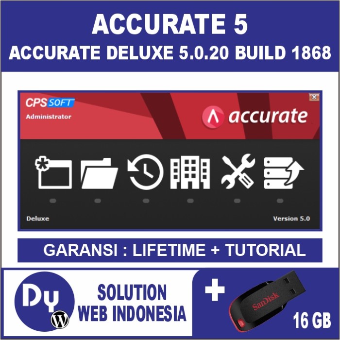 Promo Terbatas Accurate 5 Deluxe 5.0.20 Build 1868 Aman