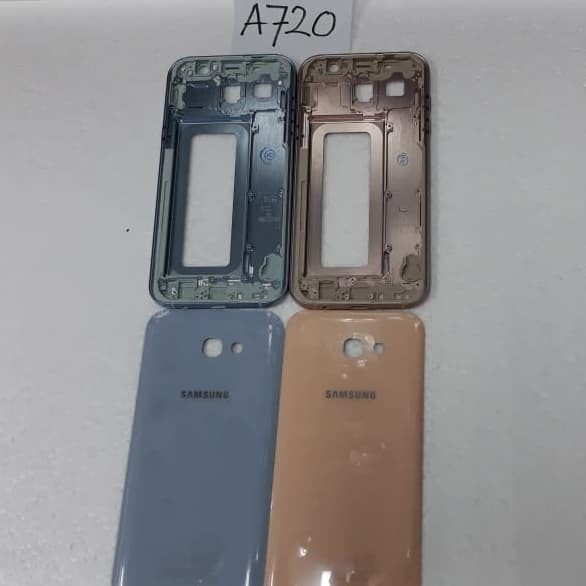 Samsung A720 A7 2017 Housing Casing Fullset Frame Bezel Backdoor Cover