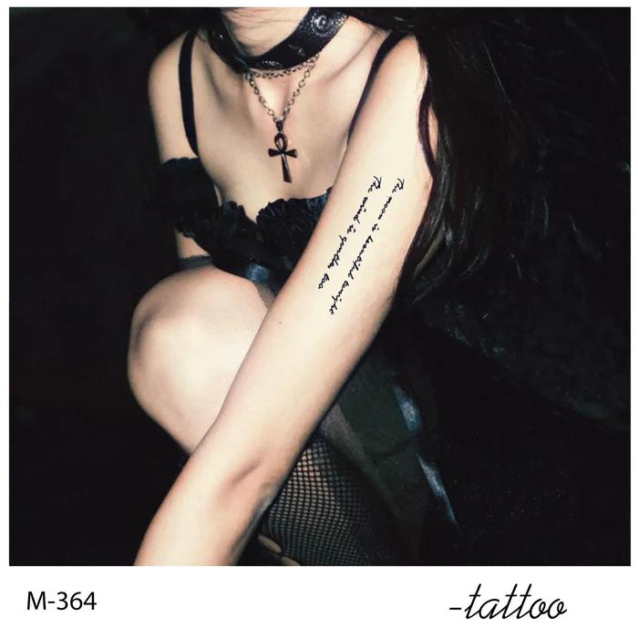 Zoar-By65 Stiker Tato Temporary Semi Permanen Tahan Lama Tattoo Menempel Dekorasi Seni Untuk Pria