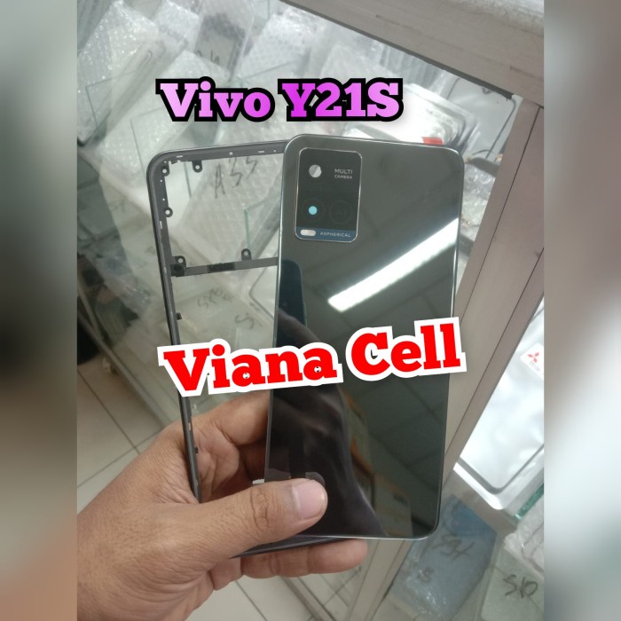 BAZEL TUTUP MESIN BACKDOOR VIVO Y21S Y21T Y21A Y21 2021 HOUSING ORI