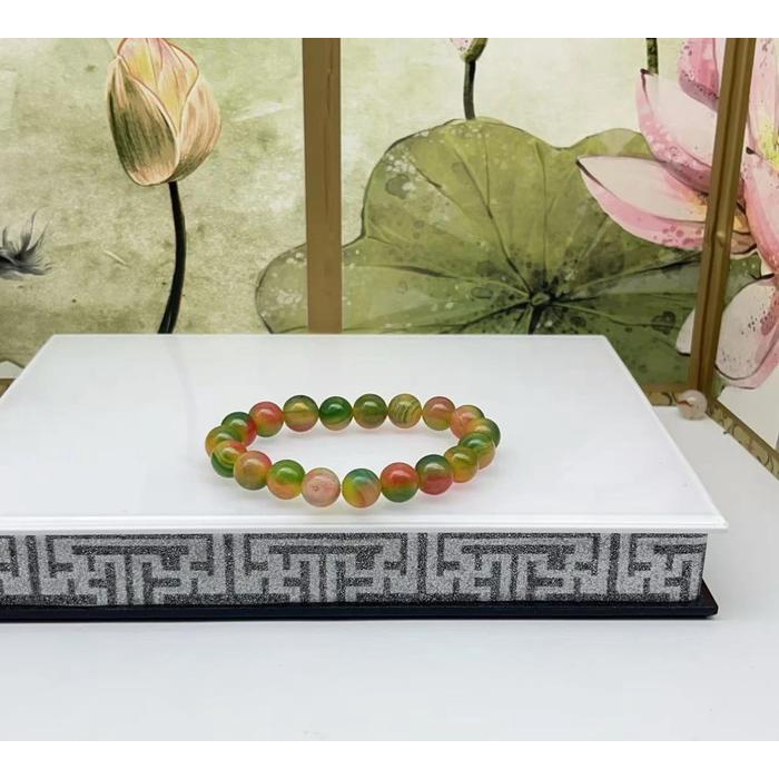 Gelang Batu Akik Alami Gelang Batu Akik Tiga Warna Alami