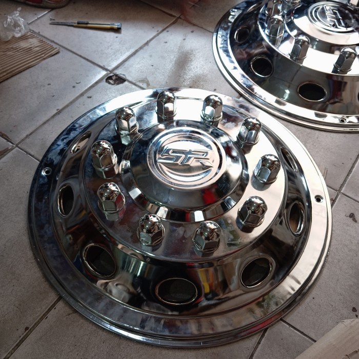 Murah Wheel Dop Velg Fuso Ring 20 Inch Stainless Steel