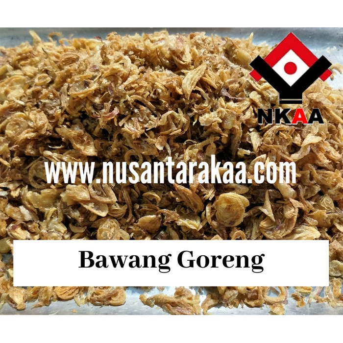 

BARANG TERLARIS bawang goreng 1kg 100% asli