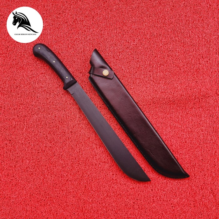 JTTOP" GOLOK SERBAGUNA PREMIUM BAJA VANADIUM CHROME / CHROME VANADIUM CRV POWDER COATING