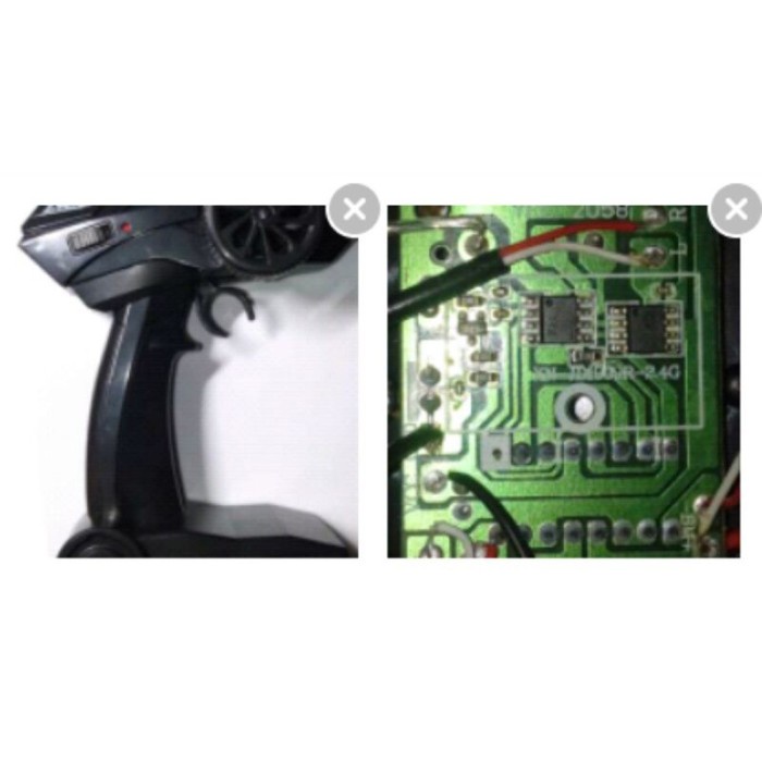 Remote RC modul pcb reciever rock crawler mobil remote control Diskon