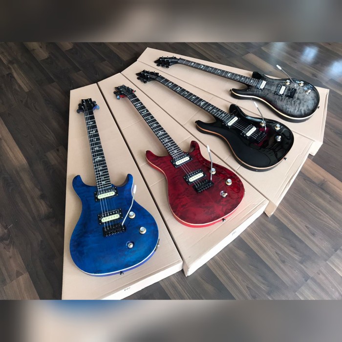 Trend Gitar Listrik Prs Semi Up Down All Color
