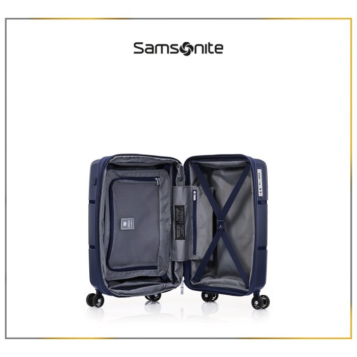 SAMSONITE KOPER HARDCASE INTERLACE CABIN 20 INCH EXP V2 - NAVY