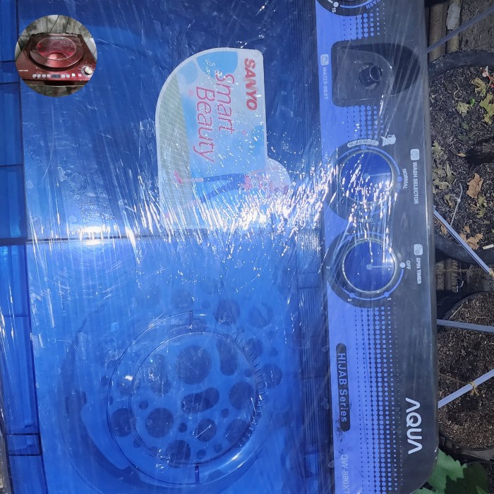 Mesin Cuci AQUA 2 tabung