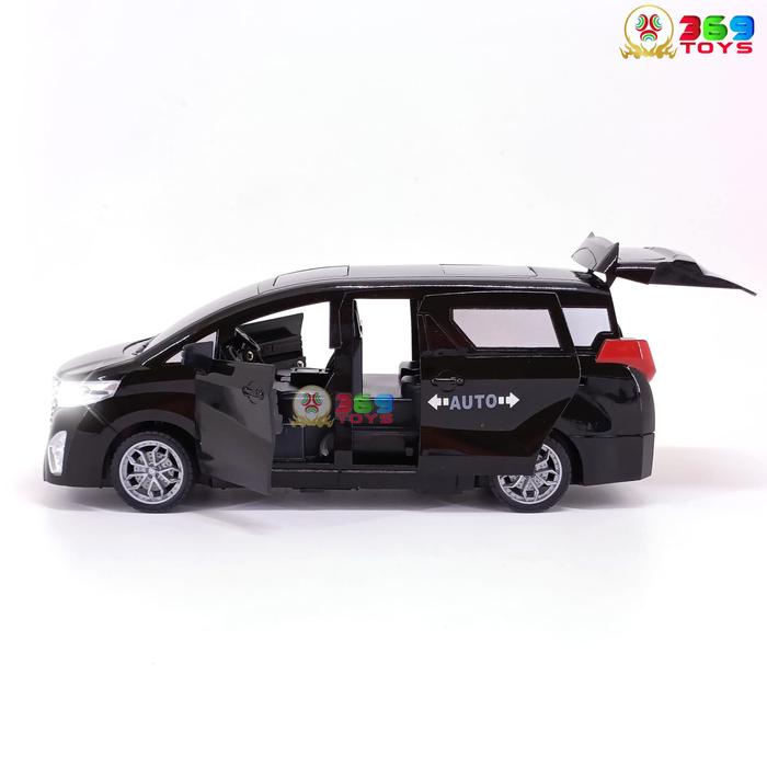 DISKON MOBIL RC ALPHARD PINTU OTOMATIS TUTUP BUKA BATERAI CHARGE READYY