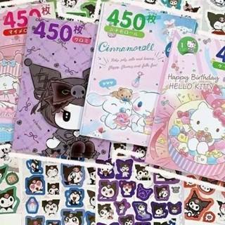 

450pcs Stiker Kartun Sanrio Kuromi Lucu Untuk DIY Scrapbook Jurnal / Stiker kartun tahan air Hadiah