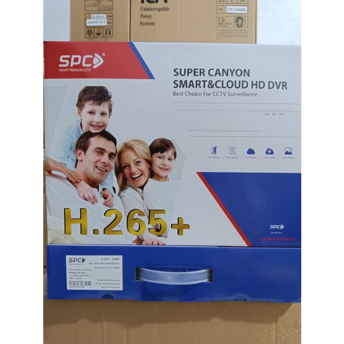 SPC DVR UVR Super Canyon 4 4 annel 2MP 1080p H.265+