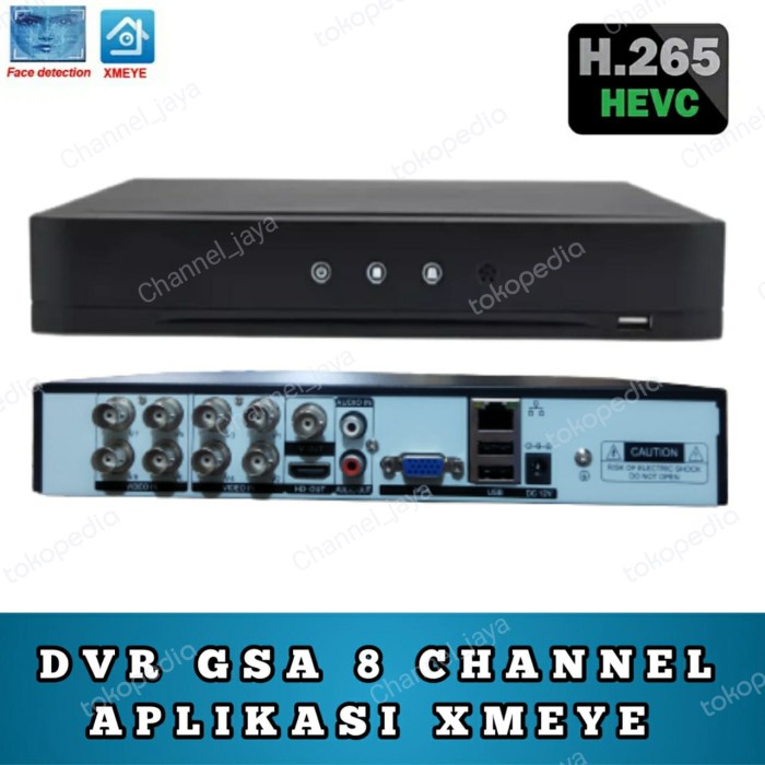 DVR CCTV 8 ANNEL XMEYE FULL HD