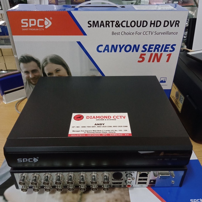 NEW DVR/UVR SPC 16ANNEL 5 in 1 CANYON SERIES