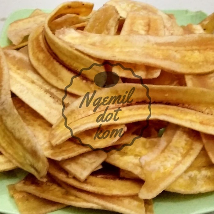 

KERIPIK PISANG ASIN 500gr / KERIPIK PISANG GURIH