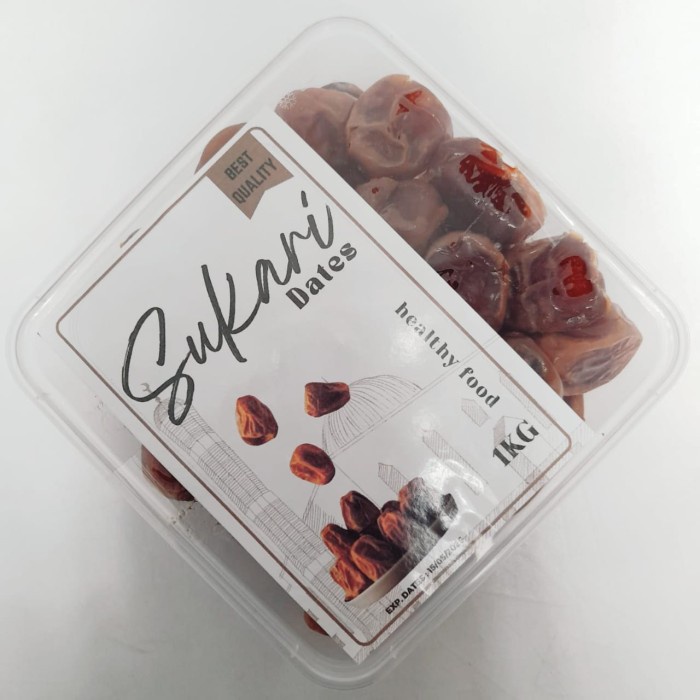 

Kurma Sukari Al Madinah 1kg / Sukari Premium Oleh-Oleh Haji dan Umroh