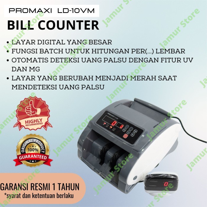 

Terlaris Mesin Penghitung Uang PROMAXI LD-10VM SALE