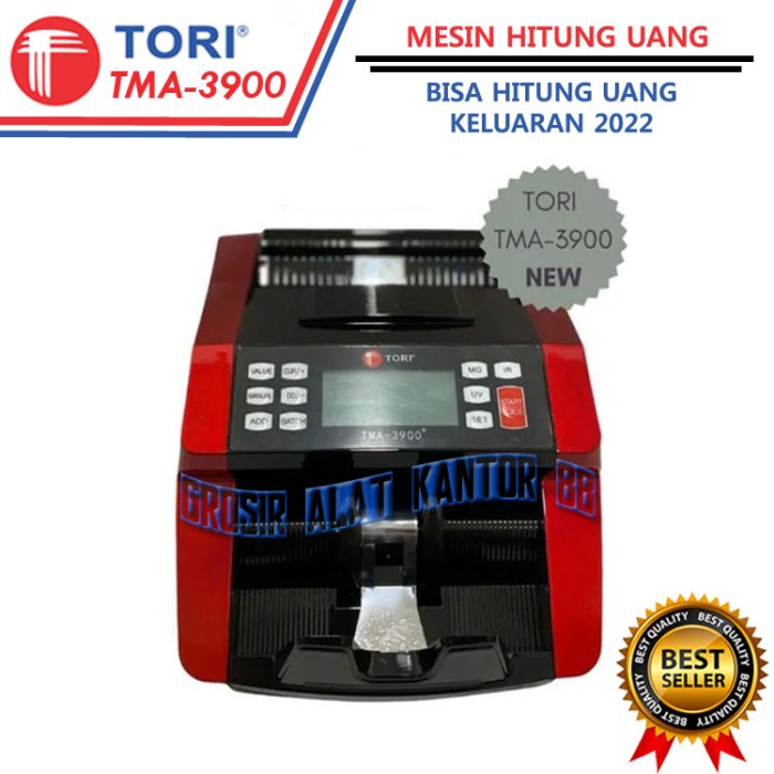 

Terlaris Mesin Hitung Uang TORI TMA 3900 - Money Counter TORI TMA3900 NEW SALE