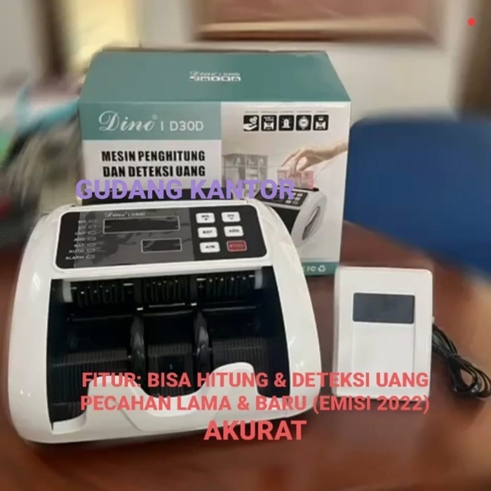 

Terlaris MESIN HITUNG UANG DINO D30D / BILL MONEY COUNTER DETECTOR D-30D SALE
