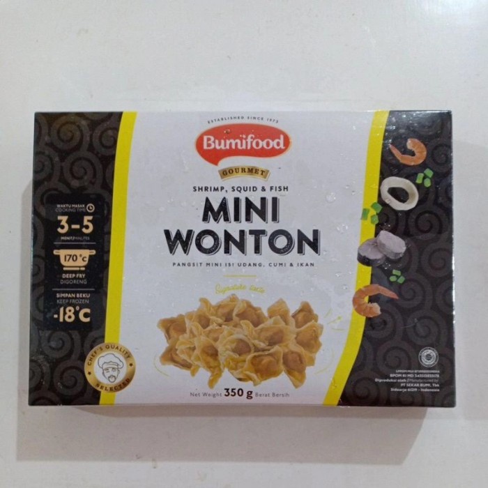 

Ready Stok" Promo Bumifood Mini Wonton 350Gr