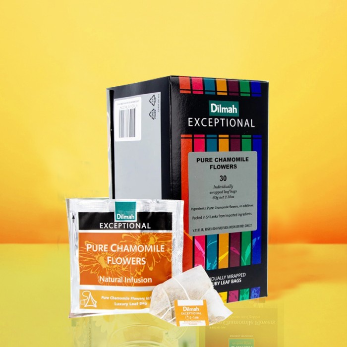 

Dilmah Exceptional Chamomile Tea 30s