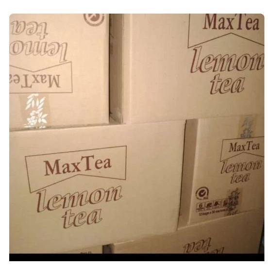 

1 dus max tea lemon tea 30 sachet x 25 gr