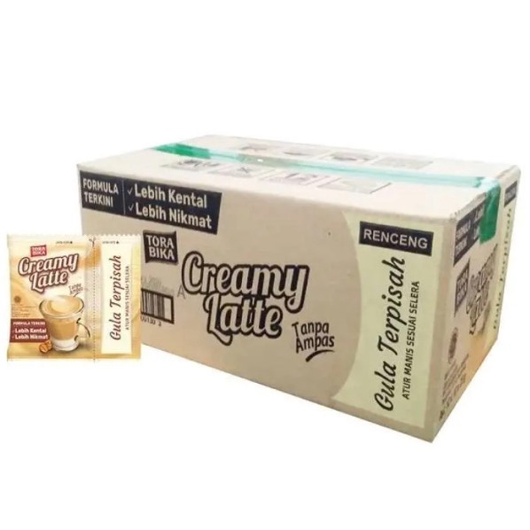 

Torabika Creammy Latte Kopi Instan [25 g / 120 sachet / Karton]