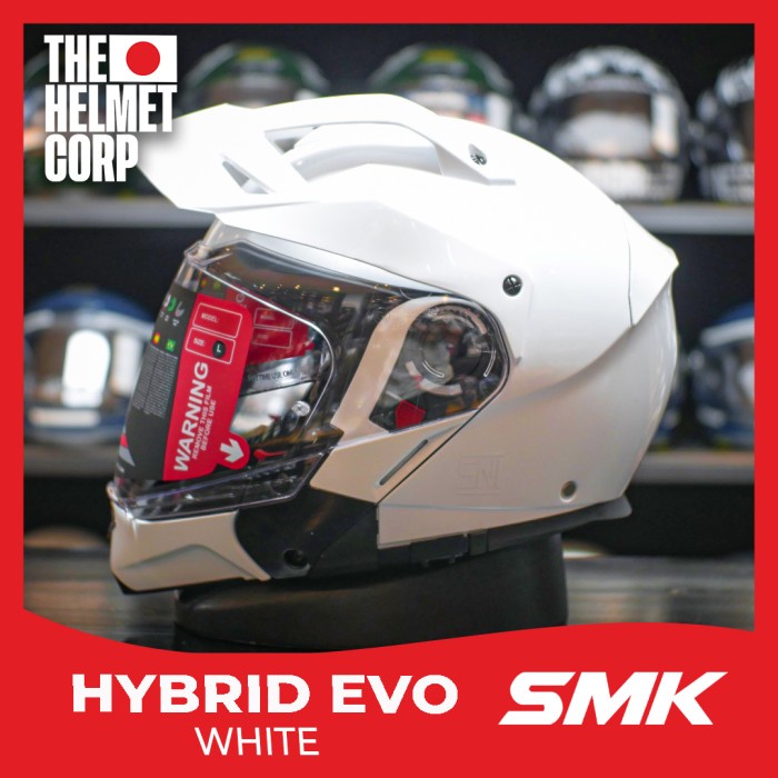 HELM SMK HYBRID EVO FULL FACE HELMET CROSS