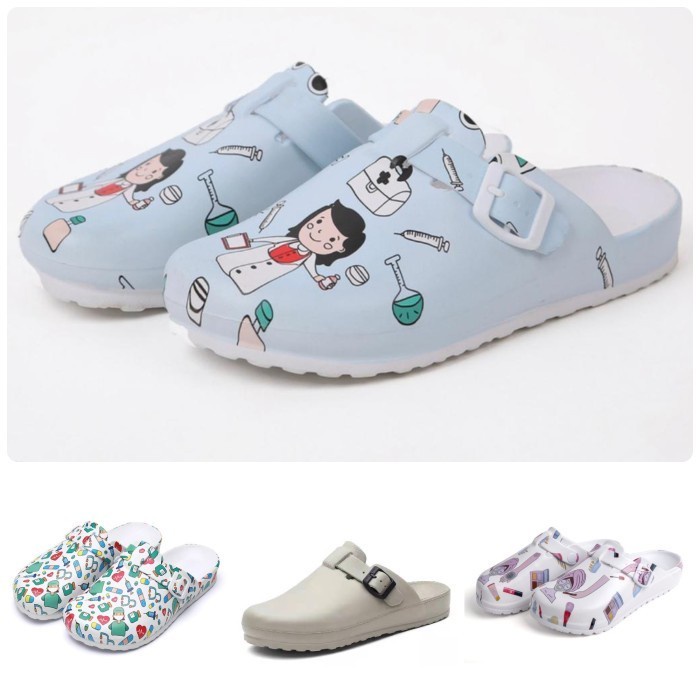 Sandal Operasi Grizle / Sandal Medis / Sandal Dokter Perawat stylish