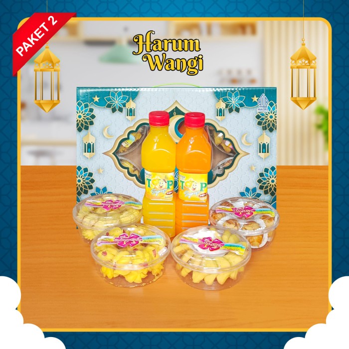

Paket Kue Kering Lebaran Murah Harum Manis / Harum Wangi / parcel
