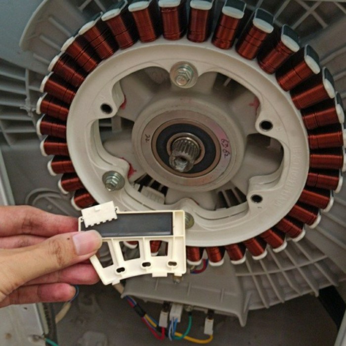 Sensor Motor Direct Mesin cuci LG Front Loading 6501KW2001A 6501KW2001