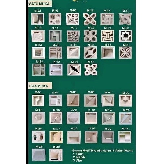 Hjk Roster beton minimalis best seller/roster beton/roster minimalis/roster beton minimalis modern