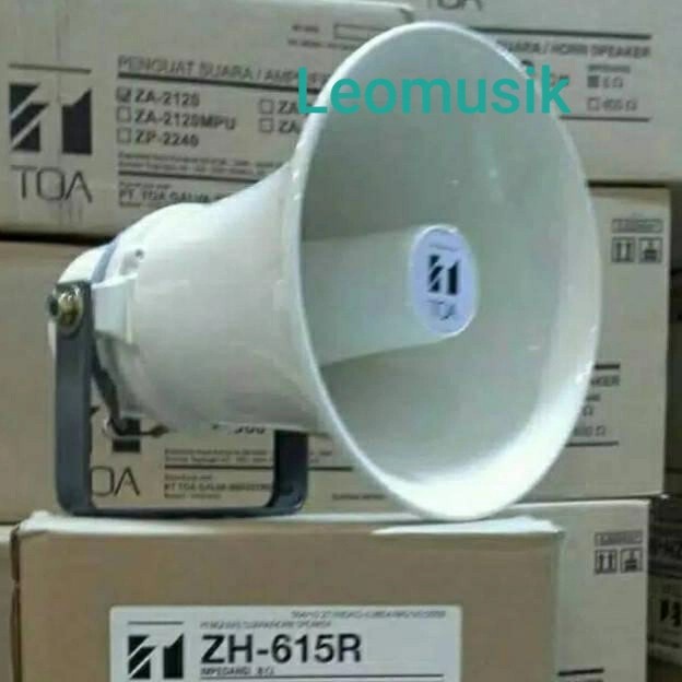 Terlaris Corong Toa/Speaker Horn Toa 15 Watt Zh-615R (Original Toa)