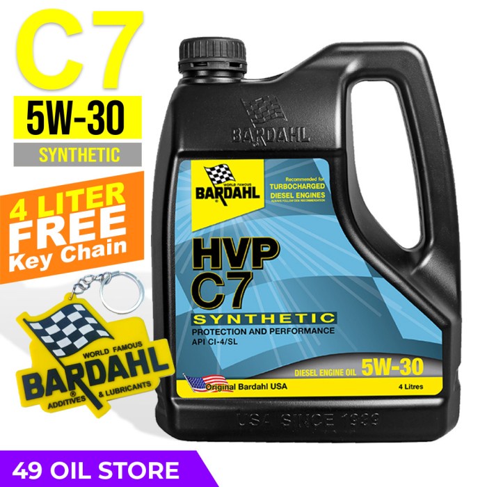 BARDAHL HVP C7 5W-30 SYNTHETIC
