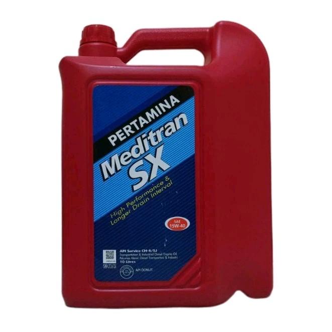 OLI DIESEL PERTAMINA MEDITRAN SX 15W-40 10L