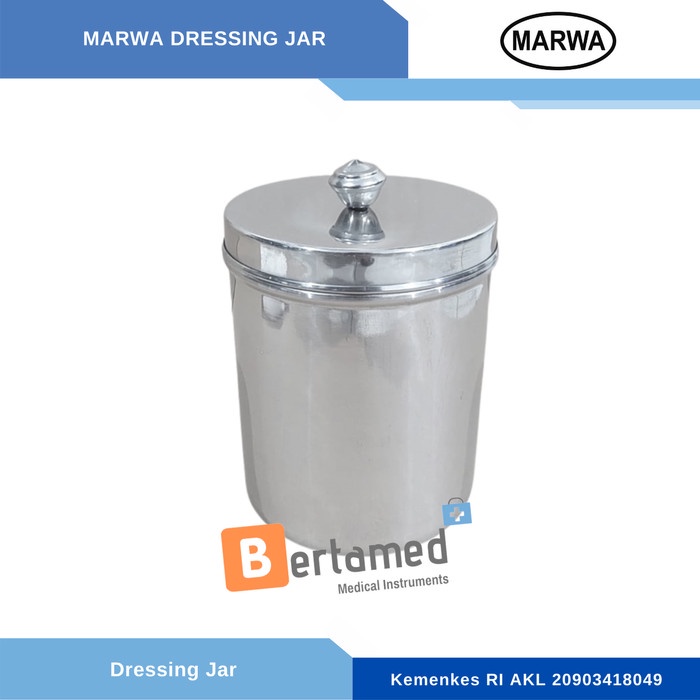 Dressing Jar Stainless Steel