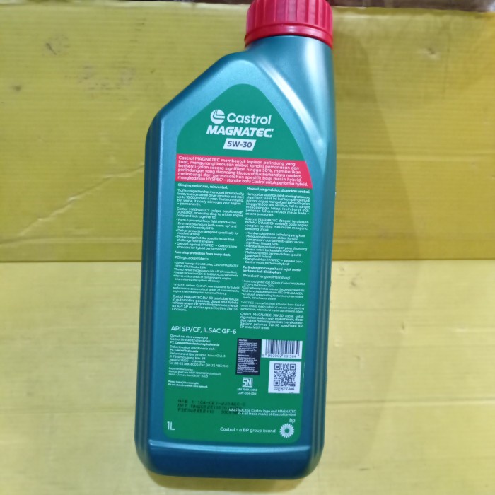 OLI MESIN CASTROL MAGNATEC 5W-30 JAMIN ASLI KEMASAN 1LITER