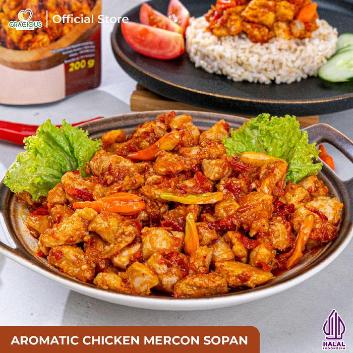 

terbaru !!! double enak sehat(2) aromatic chicken mercon + healthified chicken black pepper ready