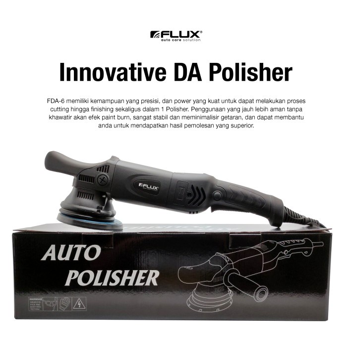 MESIN POLES DUAL ACTION - MESIN DA FLUX 6INCH TERBAIK DI KELASNYA