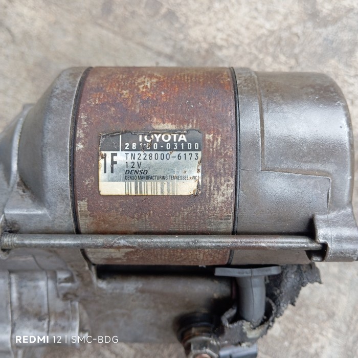 Dinamo Starter Stater Toyota Harrier Gen 1 V6 3.0 Awd 4X4 Original Copotan Bekas