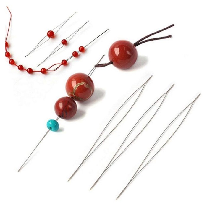 

Beading Needles - Jarum Pemasang Manik-manik pada Tali/Benang