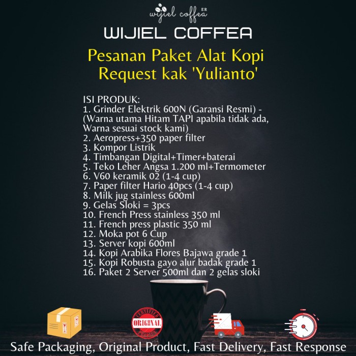 Paket Alat Kopi - Alat Kopi Request-Alat Kopi-v60-Grinder-Aeropress
