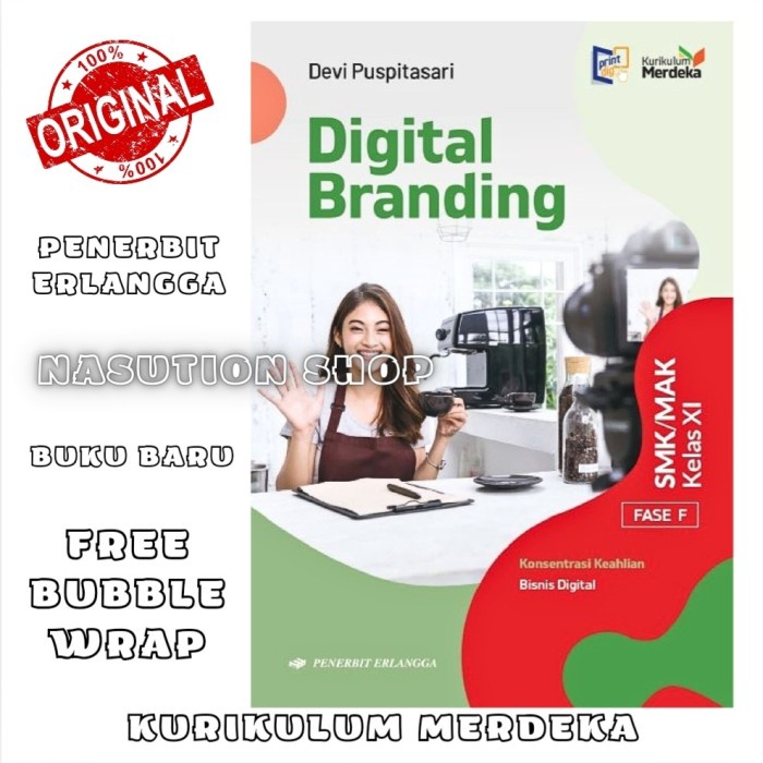

SALE !!! BUKU DIGITAL BRANDING KELAS 2 / XI 11 SMK PENERBIT ERLANGGA KURIKULUM MERDEKA KM ORIGINAL
