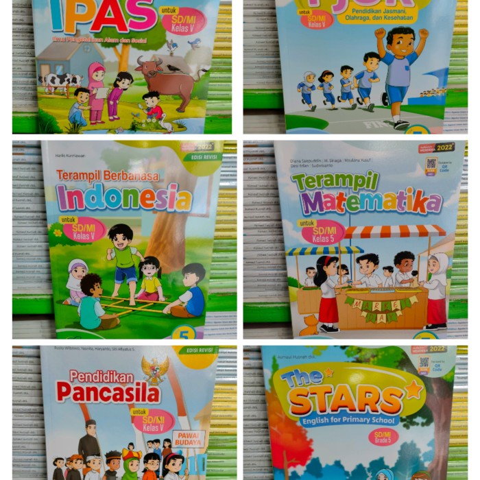 

SALE !!! BUKU PAKET SD KELAS 5 KURIKULUM MERDEKA PENERBIT PUSTAKA MULIA READYY