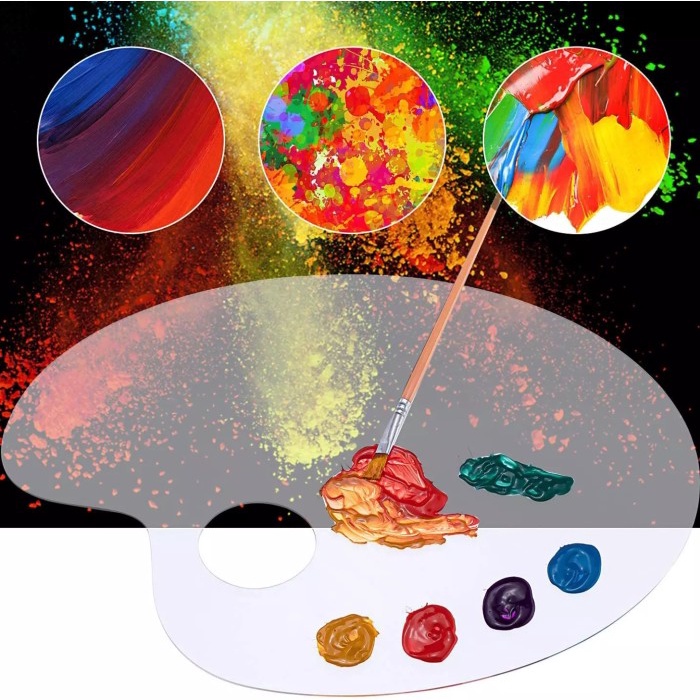 

Palet clear transparan palette painting lukis paint color art DiskonJual MurahHarga DiskonObral