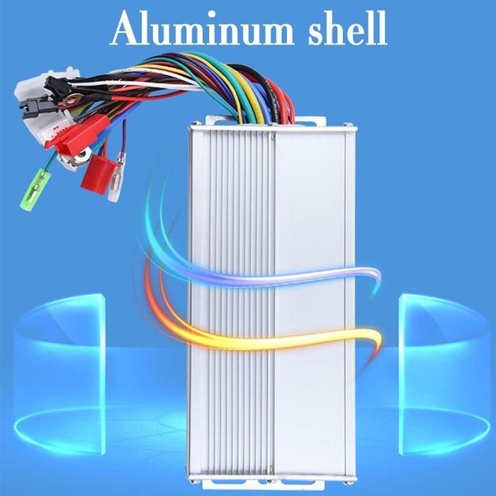 Controller Brushless Motor,Sepeda Listrik Controller,Dc 36v/48v, 350w