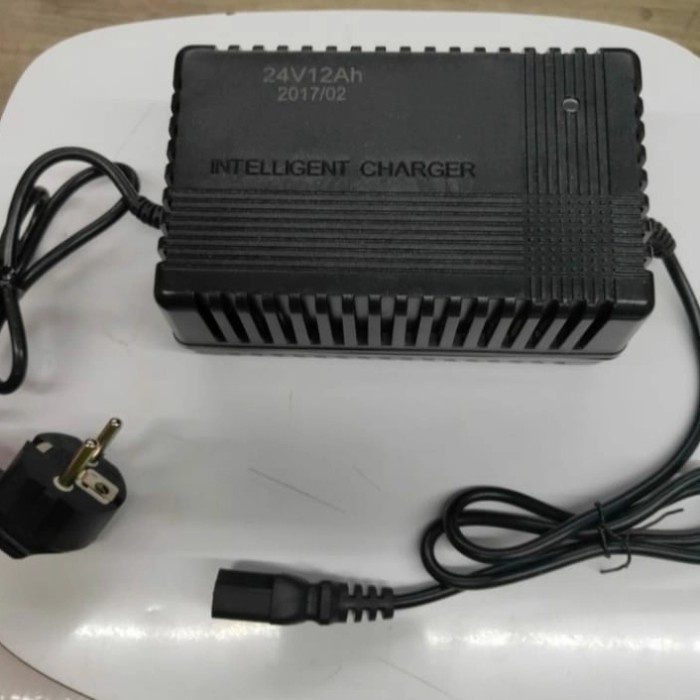 CHARGER SEPEDA LISTRIK 24V 12AH Original