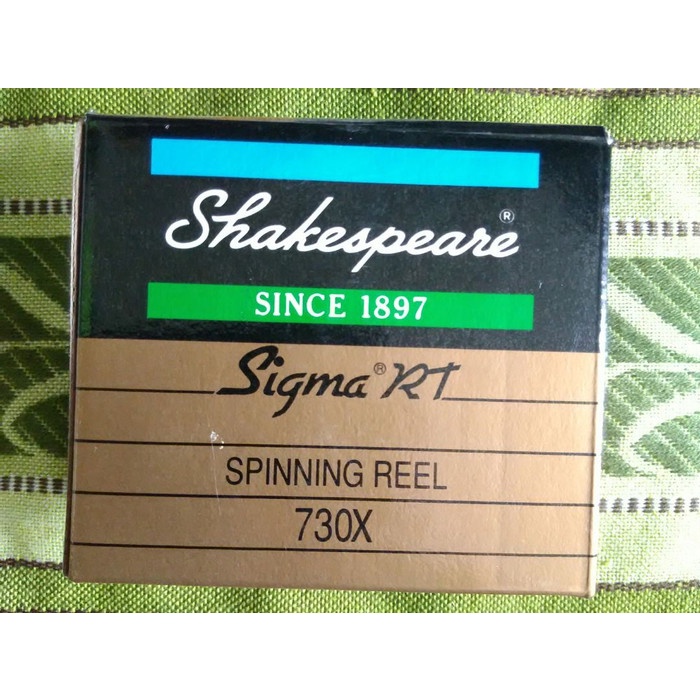 DISKON VINTAGE SHAKESPEARE SIGMA RT 730X SPINNING REEL JORAN GULUNGAN PANCING VINTAGE READYY