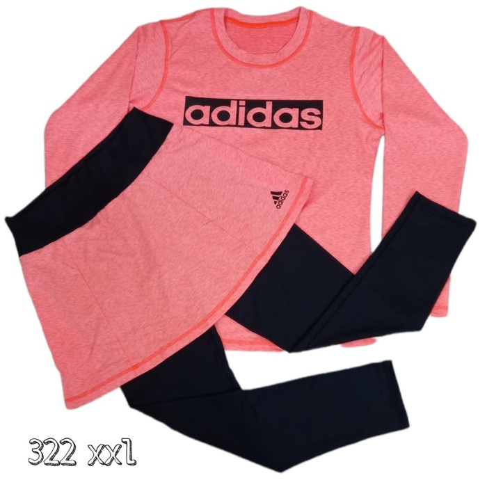 LIMITED EDITION Setelan Olahraga Jumbo Pakaian Senam Wanita Muslimah Baju Jumbo senam