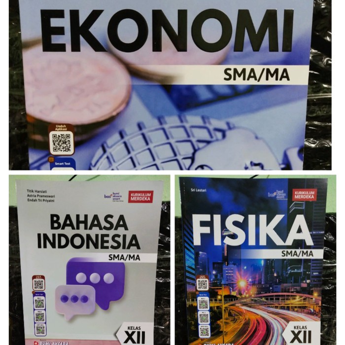 

SALE !!! BUKU PAKET SMA KELAS XII/12 KURIKULUM MERDEKA PENERBIT BUMI AKSARA READYY