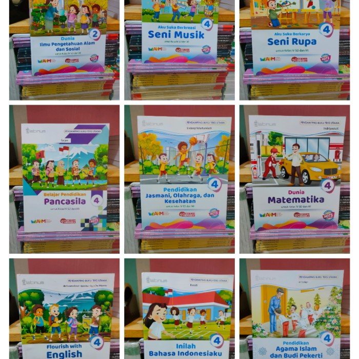 

SALE !!! BUKU PAKET SD KELAS 4 KURIKULUM MERDEKA PENERBIT PLATINUM READYY